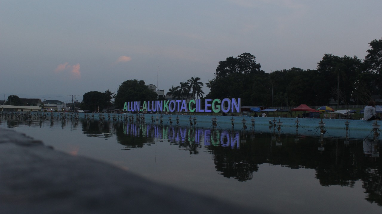 Alun Alun Kota Cilegon Tempat Ngabuburit Asyik 