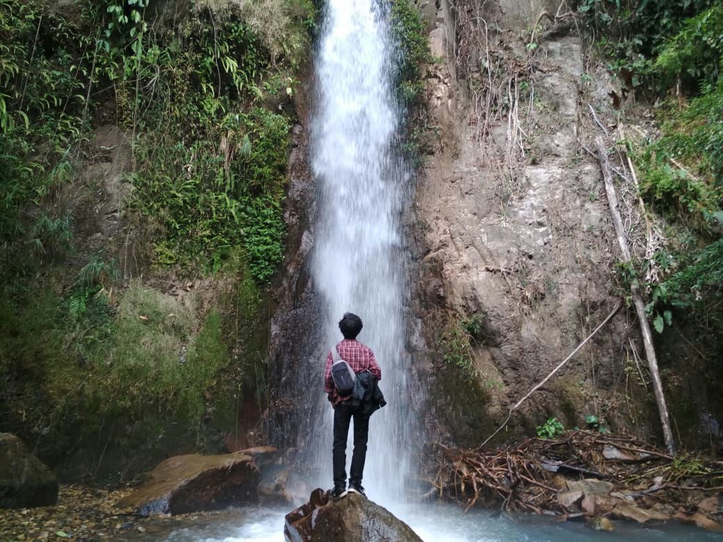 Pesona Curug Pancuran Di Kabupaten Lebak Bantennewscoid