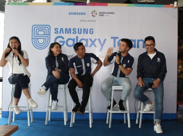 6.Vidi Aldiano selebritis dan sebagai Samsung Galaxy Team saat bercerita menangkap momen seru Asian Games 2018 lalu membaginya di sosial media (30Agustus)