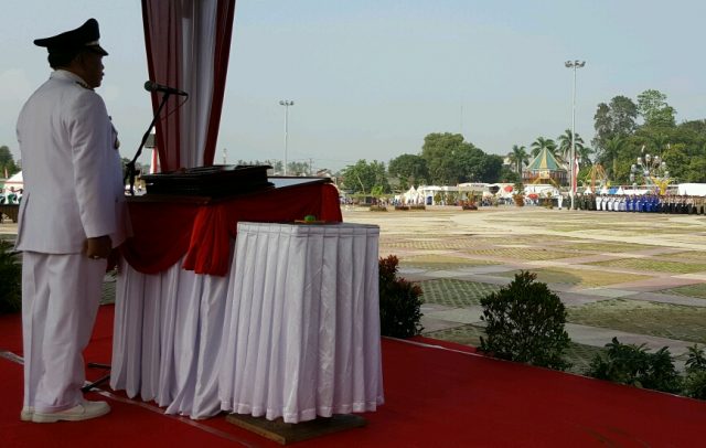 Upacara HUT RI di Cilegon