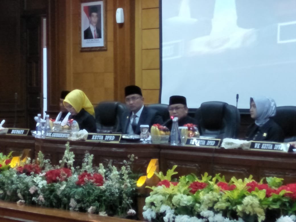 Peringati HUT Kabupaten Serang, Dewan Panjatkan Doa untuk Korban