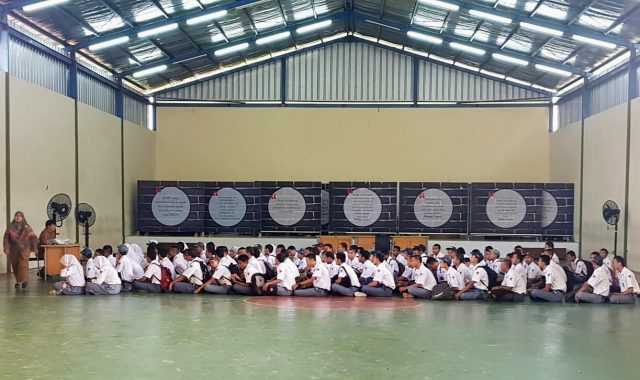Hadapi UNBK, Pelajar SMK Negeri 1 Cilegon Gelar Doa Bersama
