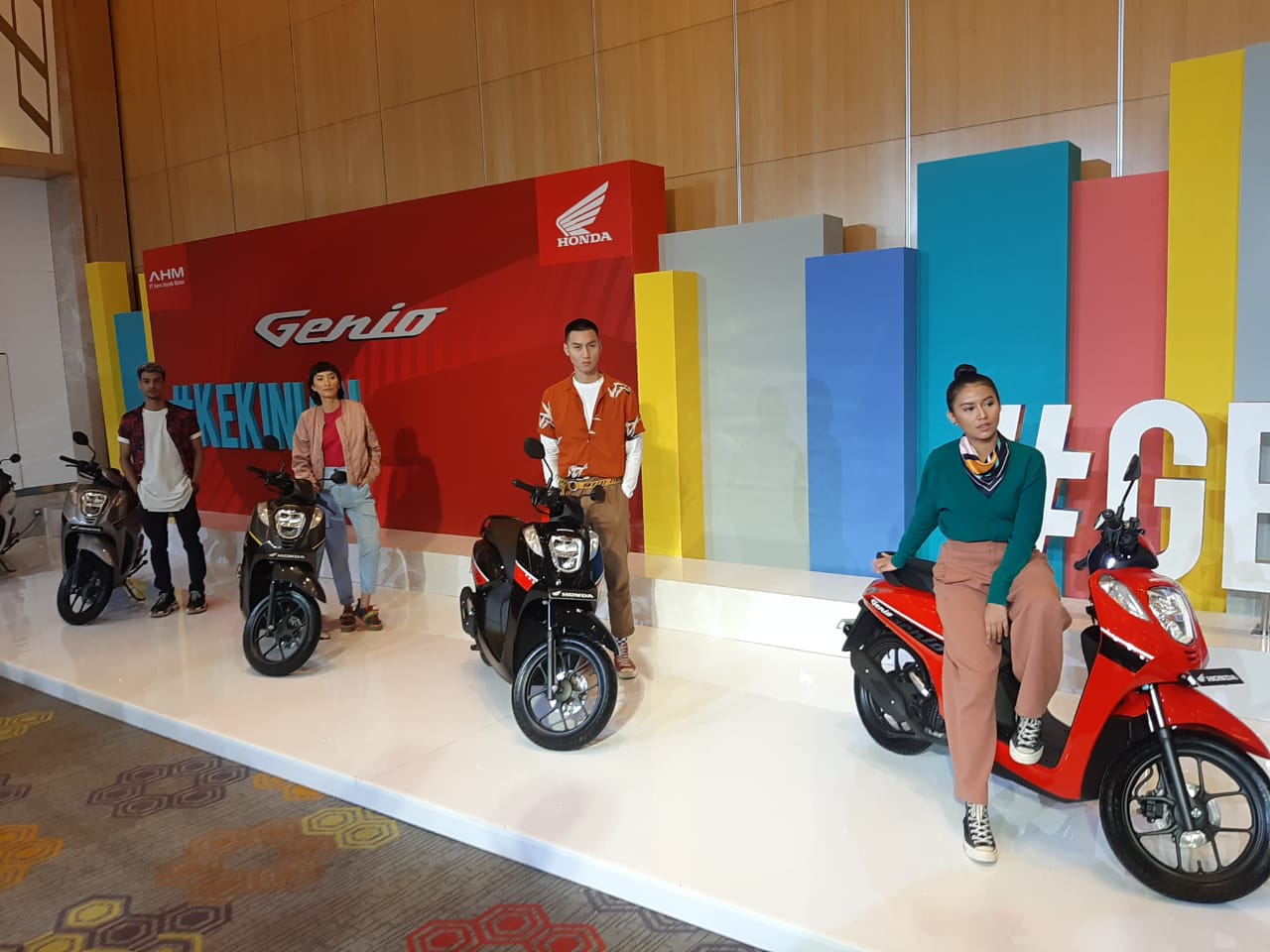 AHM Luncurkan Skutik Casual Fashionable Honda Genio