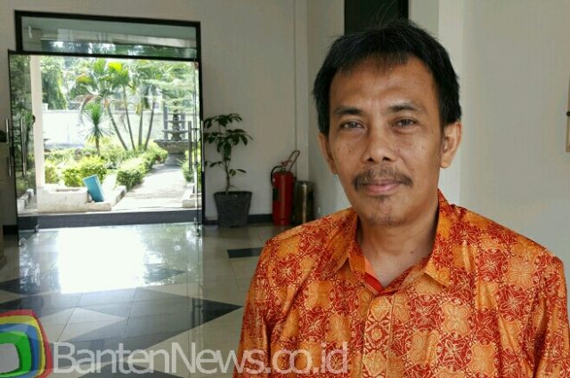 Direktur BPRS Cilegon Mandiri, Idar Sudarma. (Foto : Gilang)