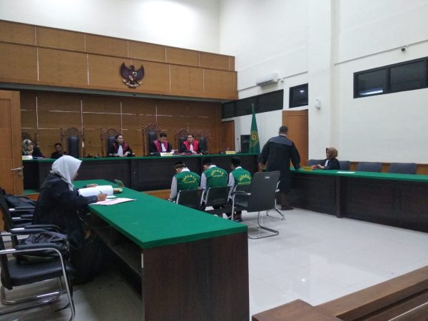 Terdakwa Penyelundupan Ganja