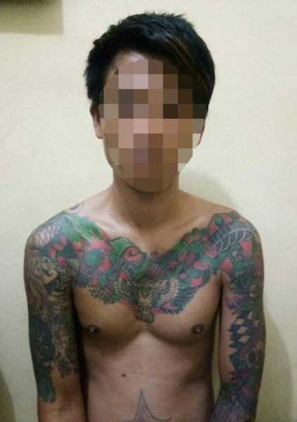Pengedar Obat Terlarang Bertato Ini Diringkus Polisi | BantenNews.co.id