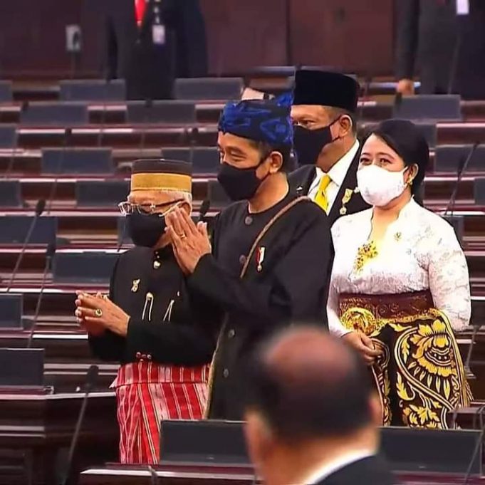 Jokowi Kenakan Pakaian Adat Suku Baduy Di Sidang Tahunan Mpr