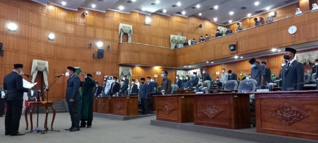 Pengambilan Sumpah Deri Muhlisin