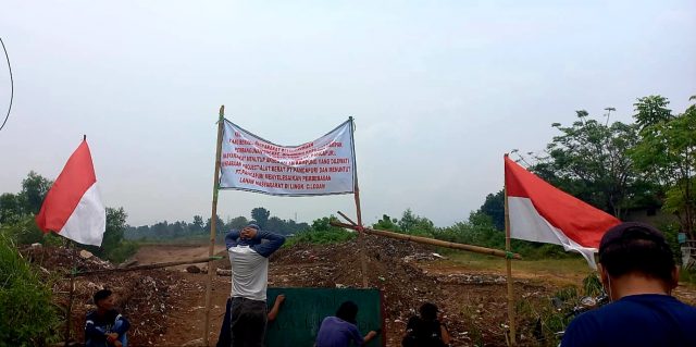 Blokir Jalan Cilodan