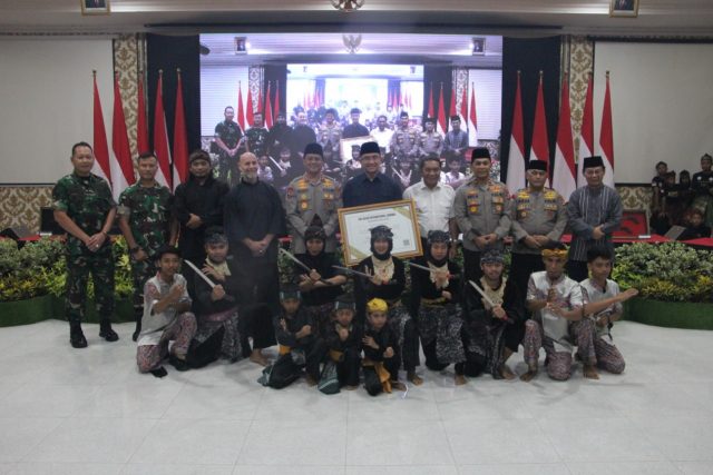 Seminar Golok Banten di Mata Dunia yang dihelat Polda Banten di Aula Serbaguna Polda Banten pada Sabtu (12/11/2022).