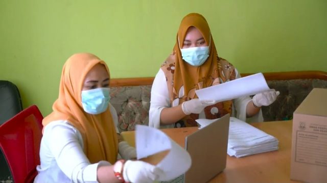 DPK Provinsi Banten melakukan optimalisasi pelayanan arsip.