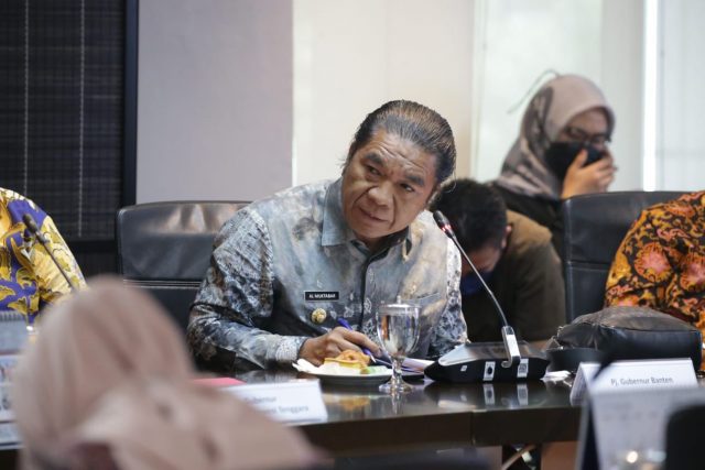 Pemerintah Provinsi Banten berhasil masuk lima besar realisasi belanja Produk Dalam Negeri (PDN) dan Produk UMK se-Indonesia.