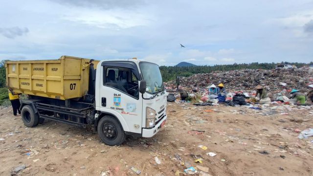 Keadaan di TPSA Bagendung, Kecamatan Cilegon, Kota Cilegon belum lama ini. Foto: Gilang/BantenNews.co.id