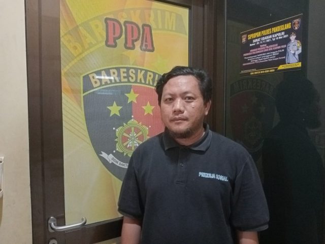 Pekerja Sosial Anak Kabupaten Pandeglang Ahmad Subhan.