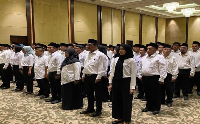 PPS Tangsel Komisi Pemilihan Umum (KPU) Kota Tangerang Selatan (Tangsel) melantik sebanyak 162 anggota Panitia Pemungutan Suara (PPS) untuk mengawal Pemilihan Umum (Pemilu) 2024 mendatang.