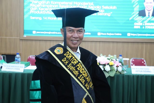 Walikota Serang Syafrudin.