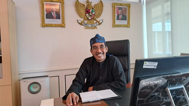 Sekretaris Lembaga Akreditasi Mandiri (LAM) Kependidikan Republik Indonesia Dr. Aceng Hasani.
