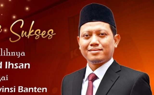 Ketua KPU Banten Mohamad Ihsan.