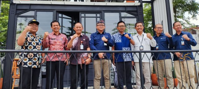 Bank Indonesia (BI) Banten mengadakan pertemuan dengan para pejabat Tim Pengendalian Inflasi Daerah (TPID) Kota Serang di salah satu kafe di Kota Serang pada Kamis (13/7/2023).