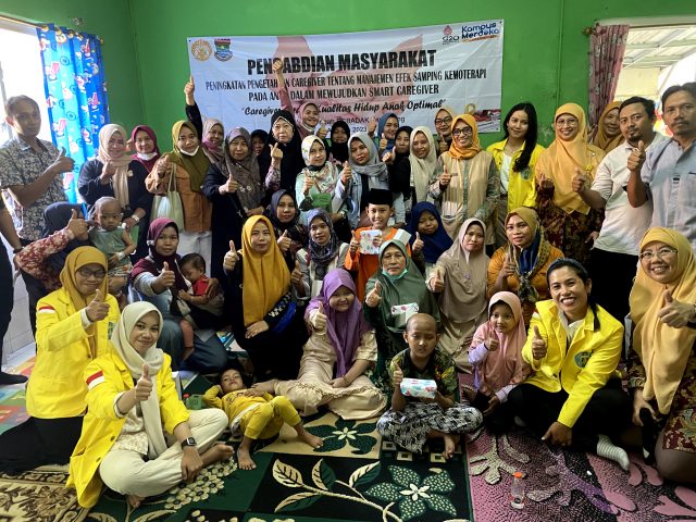 Fakultas Ilmu Keperawatan Universitas Indonesia (FIK UI) menggelar workshop manajemen efek samping kemoterapi bagi caregiver di Rumah Singgah Kanker Yayasan RCBADAK Kota Tangerang, Banten.