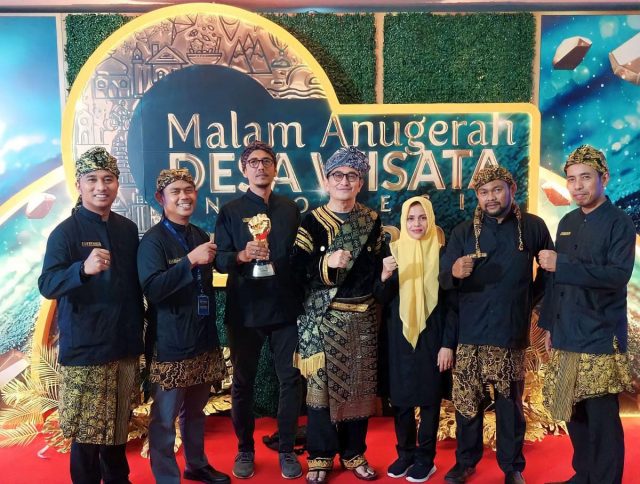 Malam Anugerah Desa Wisata di Taman Mini Indonesia Indah (TMII) Jakarta pada Minggu, 27 Agustus 2023.