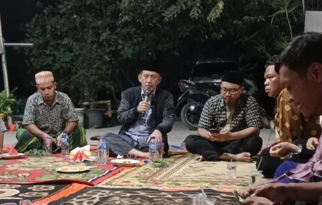 Ketua Fraksi PKS DPRD Provinsi Banten, Juheni M. Rois memberikan sambutan.
