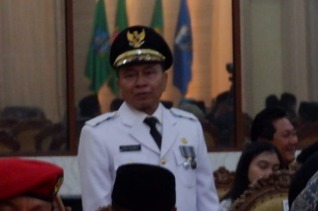 Pj Walikota Serang Yedi Rahmat. (Iyus/Bantennews)