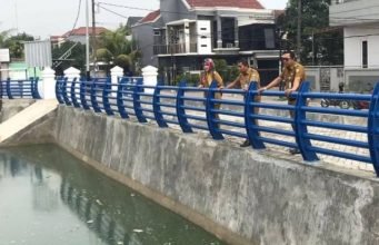 Rehabilitasi Embung Griya Kencana II Ciledug Kota Tangerang Masuki Tahap Akhir